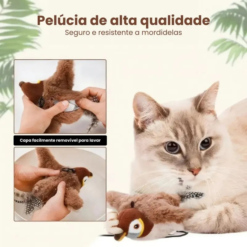 FlappyBird – Brinquedo interativo para gatos