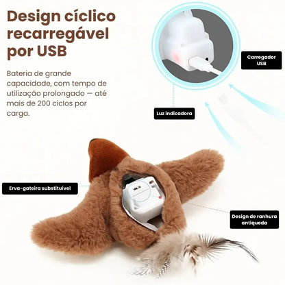 FlappyBird – Brinquedo interativo para gatos